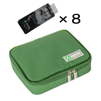 Portable Insulin Cooler Bag – Medium Size Insulated Diabetic Travel Case with Aluminum Foil & Nylon Fabric Ice Storage Protection Bag