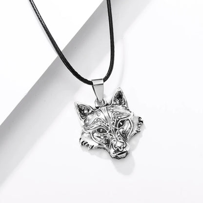 Norse "I Am Wolf" Viking Celtic Necklace for Men & Women - Popular Totem Amulet with Card, Jewelry Gift
