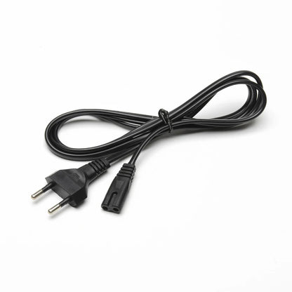 2-Pin US/EU to C7 C8 Power Extension Cable – Figure 8 LED Light & Laptop Cord for PS4, 0.6M/1.5M
