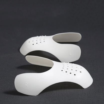 4Pcs Crease Protector & Shoe Head Stretcher - Anti-Crease Sneaker Support & Toe Cap for Wrinkle-Free Shoes