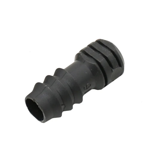 16mm Garden Hose End Plug 1/2" – Plastic Water Seal Stopper Fittings for Drip Irrigation System (10pcs Set)