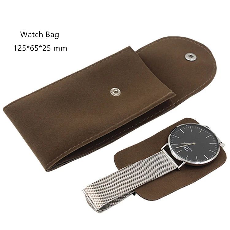 Wood Watch Box Organizer with Glass Window — Luxury Wooden Display Case & Storage Holder for Men’s Watches