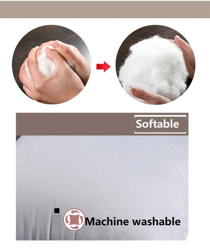 Solid Cushion Core – PP Cotton Filler Pillow for Head, Waist, and Seat, Available in Multiple Sizes (30x30cm to 65x65cm)