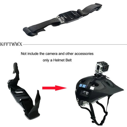 GoPro Accessories Kit — Strap, Tripod Mount & More for Hero 12–4, Yi 4K, SJ4000, EKEN H9, AKASO, DBPOWER Action Cameras