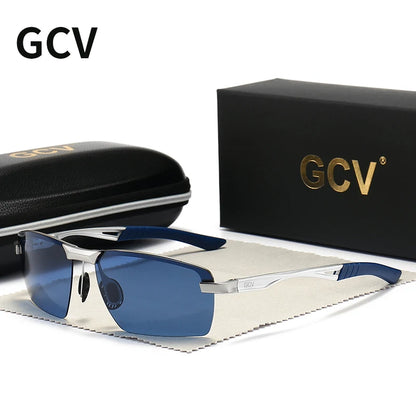 GCV Ultralight Polarized Sunglasses – Fashion Sports Eyewear for Men, Ideal for Driving, Fishing, Outdoor Travel, UV Protection Goggles