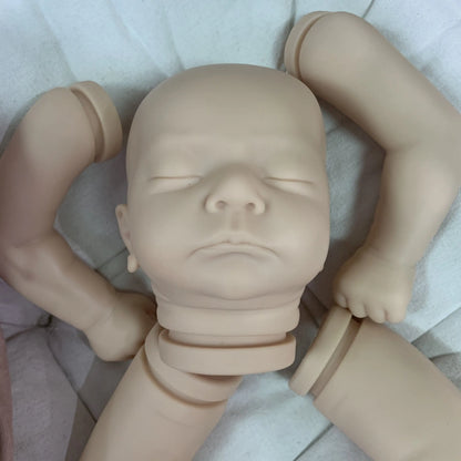 19 Inch Reborn Baby Doll Kit - Lifelike Soft Touch Newborn Doll Parts for DIY Crafting