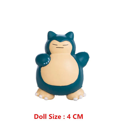 Pokemon 4-13cm Anime Figures – Pikachu, Mewtwo, Charmander, Blastoise Action Model Toy Gifts