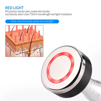 5MHz Radio Frequency RF Lifting Machine – Tripolar RF Facial and Body Device for Skin Tightening, Eye Care, and Neck Wrinkle Removal