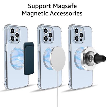 2-Pack MagSafe Magnetic Ring Plate — Universal Metal Sticker for Wireless Charging & Car Mount Holder