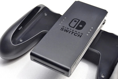 Original Non-Charging Grip for Nintendo Switch JoyCon: Enhance Gaming Comfort with Black Handle Holder - Brand New!