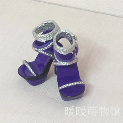 Original Rainbow School Doll – Multi-Style Shoes & DIY Dress-Up Accessories for Girls