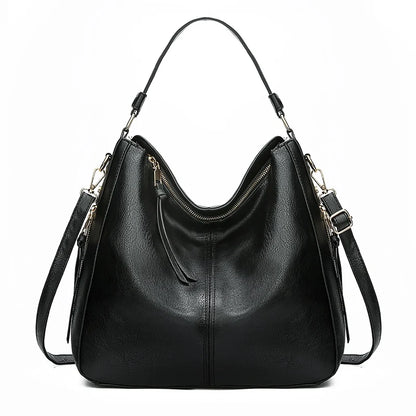DIDABEAR Leather Hobo Bag for Women - Fashion Shoulder Bag, Large Capacity Vintage Tote Purse