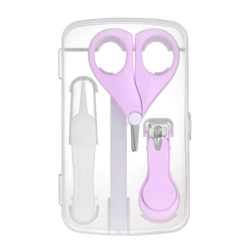 Baby Grooming & Health Care Kit – Multi-Piece Newborn Hygiene Set with Nail Cutter, Scissors & Cleaning Tools for Infant Care
