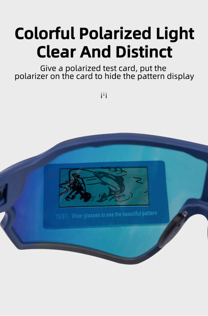 ROCKBROS Polarized Sports Sunglasses — UV400 Cycling Glasses for Outdoor Hiking, Golf & Camping