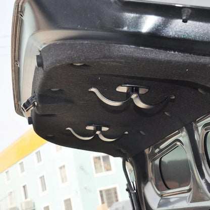 Car Trunk Umbrella Holder Organizer - Rear Mounting Bracket Towel Hook for Internal Storage, Hanging Hooks