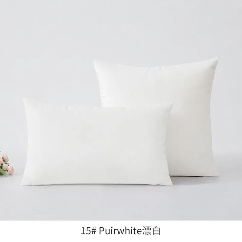 Inyahome Soft Velvet Cushion Cover - Pink Grey Beige Green Decorative Pillowcase For Bedroom Sofa 30x50cm 45x45cm