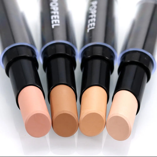 Multi Function Makeup Concealer Stick - Liquid Face Corrector Bronzer Contour Primer for Base Makeup