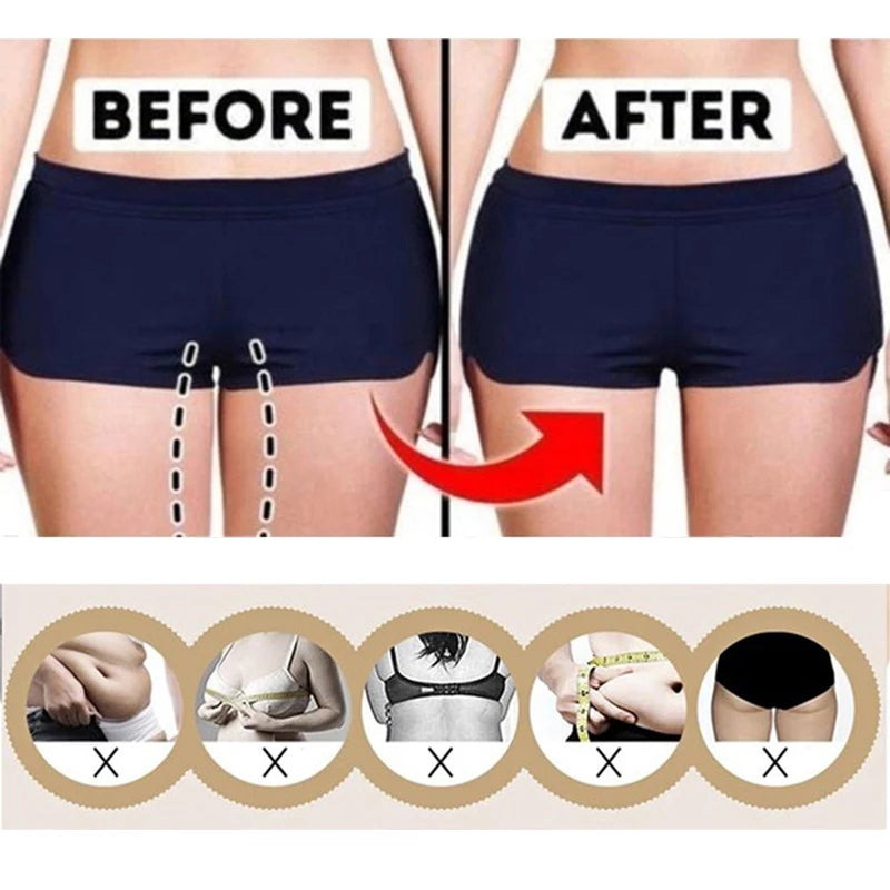 High Waist Shapewear Compression Leggings - Anti Cellulite Body Slimming Tummy Control Thigh Sculpting Pants