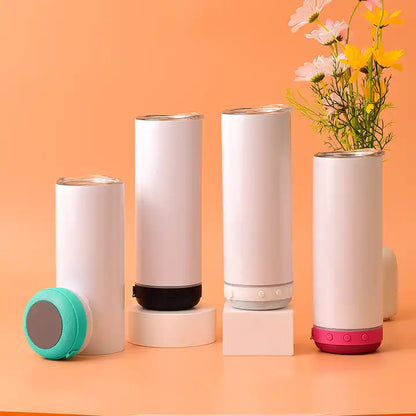  Bluetooth Speaker Stainless Steel Tumbler for Sublimation
