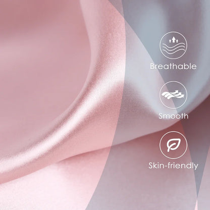 JuwenSilk Mulberry Silk Pillowcase – Soft Satin Silk Pillow Cover for Standard & Queen Size Bedding, Skin & Hair Care Luxury Sleep