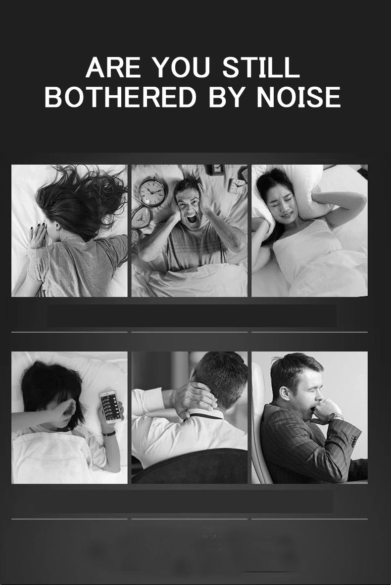 Universal Sleep Earplugs – Noise Reduction Ear Plugs for Comfortable Rest & Noise Blocking
