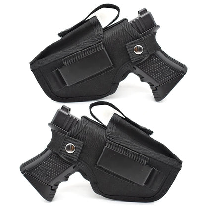 Tactical Ambidextrous Gun Holster - IWB & OWB Concealed Carry Holster with Magazine Pouch