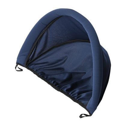 Baby Car Seat Sun Canopy - Universal Adjustable Safety Seat Sunshade with Support Rod for Infant Basket