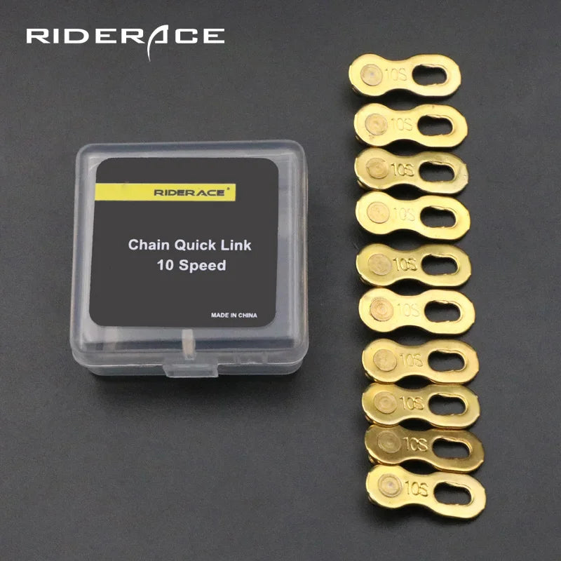 5 Pairs Bicycle Chain Quick Link Connectors – Magic Master Links for 6-12 Speed Mountain Bike Cycling
