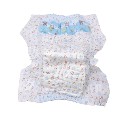 10/12PCS Super Absorbent Dog Diapers – Disposable Leak-Proof Puppy Nappies for Male & Female Dogs