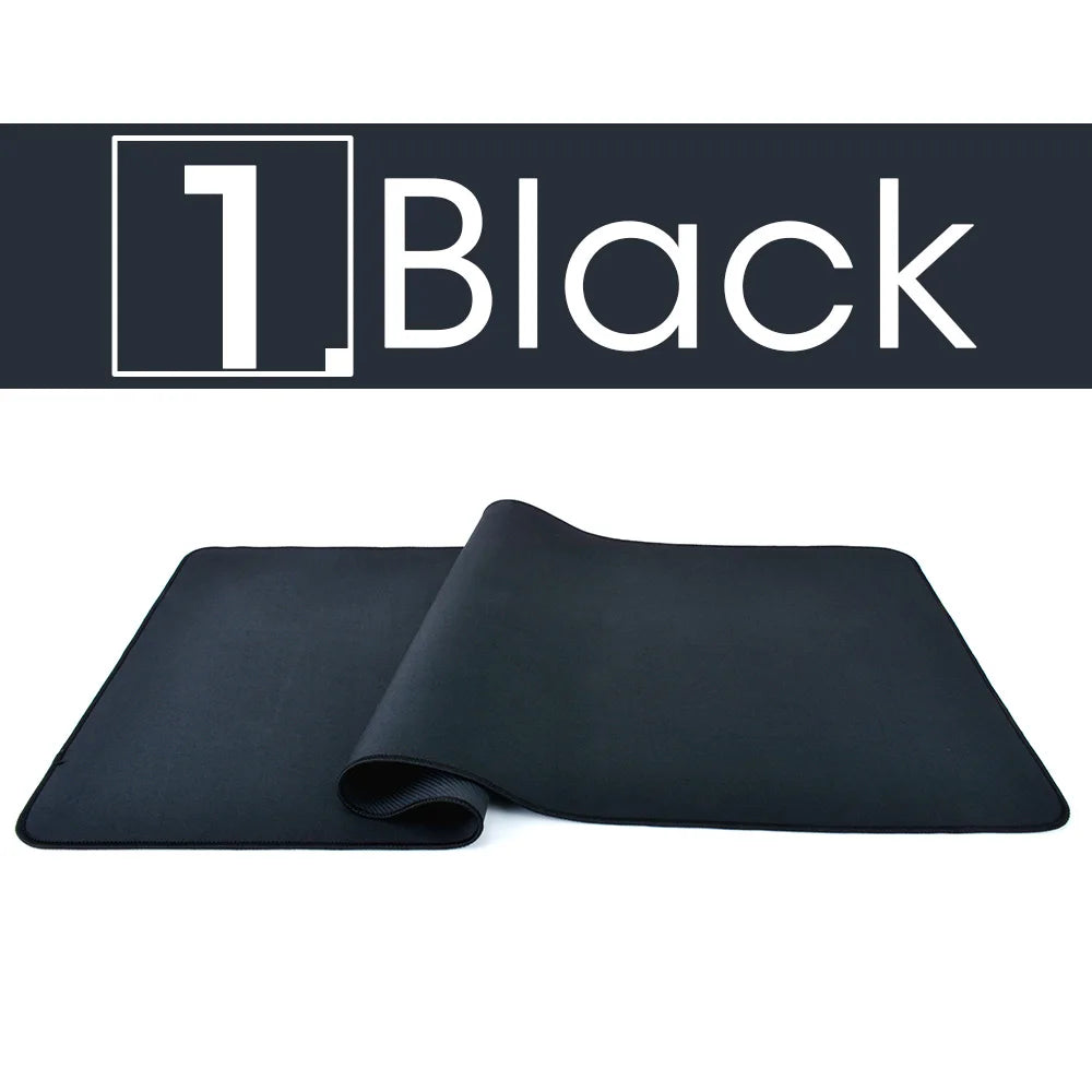 Large Waterproof Gaming Mouse Pad – Anti-Slip Natural Rubber Desk Mat with Locking Edge, Multi-Size PC Keyboard & Mouse Mat for Gaming & Office
