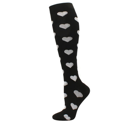Compression Support Socks for Men & Women – Running Nursing Stockings for Edema, Varicose Veins & Blood Circulation Sports Wear