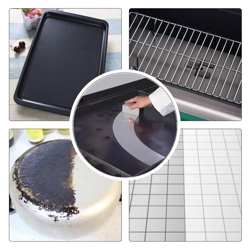BBQ Grill Cleaning Brick Block | Barbecue Cleaning Stone | Racks Stains Grease Cleaner | BBQ Tools & Kitchen Decor Gadgets