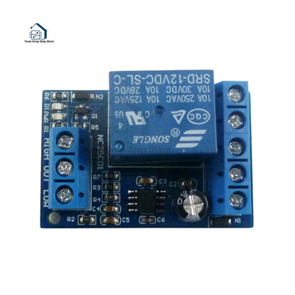2-in-1 Automatic Water Pump Controller – DC 12V Liquid Level Sensor Switch Relay Module for Motors, Fish Tanks & Irrigation