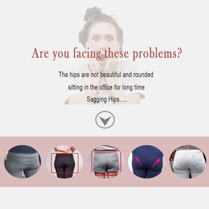 Women’s Buttock Enhancing Shapewear – Push-Up Padding Panties with Waist Trainer & Hip/Thigh Contouring Shorts