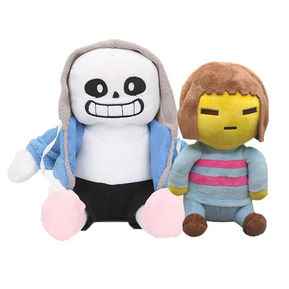 20 Styles Undertale Plush Toys — Sans & Frisk Stuffed Dolls, Zombie Plush for Kids Birthday Gifts