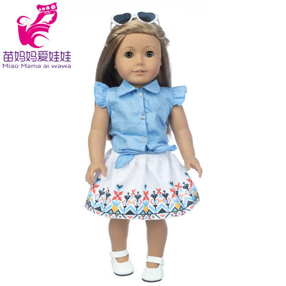18-Inch American Girl Doll Clothes – Coat, Tights & Pants Outfit for Newborn & Baby Dolls
