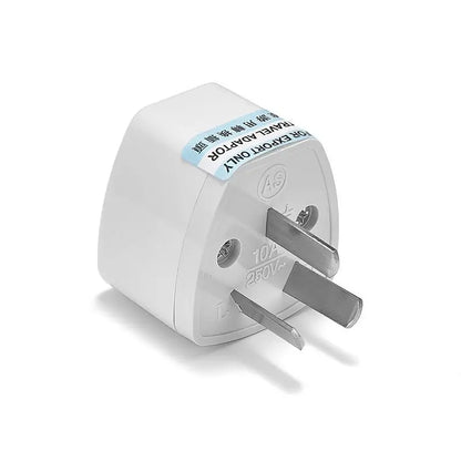 KR Plug Adapter – Multifunction Universal AU, UK, US to EU Type E/F Electrical Socket for France & Spain Travel