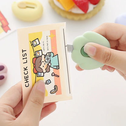 Cute Cartoon Cat Claw Retractable Paper Cutter - Utility Knife for School, Office, Home Stationery