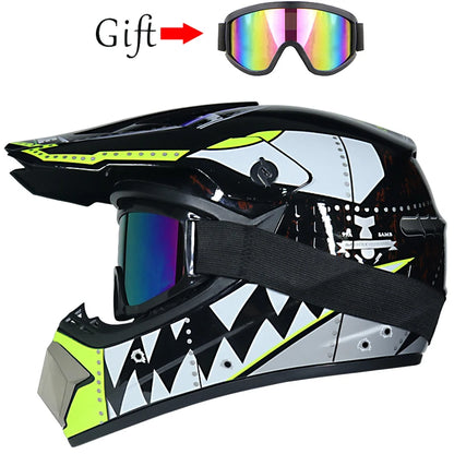 Children's Off-Road Motorcycle Helmet - Bike Downhill AM DH Cross & Motocross Capacete Casco for Kids