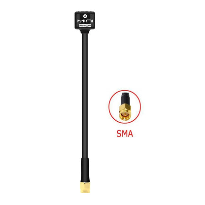5.8G 4 RHCP Lollipop FPV Antenna – High Gain 2.8dBi SMA/RP-SMA/MMCX/UFL for Racing Drones