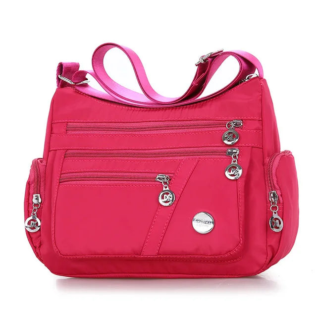 Yogodlns Oxford Waterproof Shoulder Bag – Women’s Casual Crossbody, Large Capacity Multifunction Messenger & Shopping Handbag