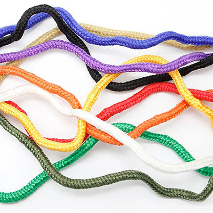 10M 8mm Braided Nylon Polypropylene Rope - Strong PP for Climbing, Boating, Sailing, and DIY Craft Decoration, Available in 10 Colors