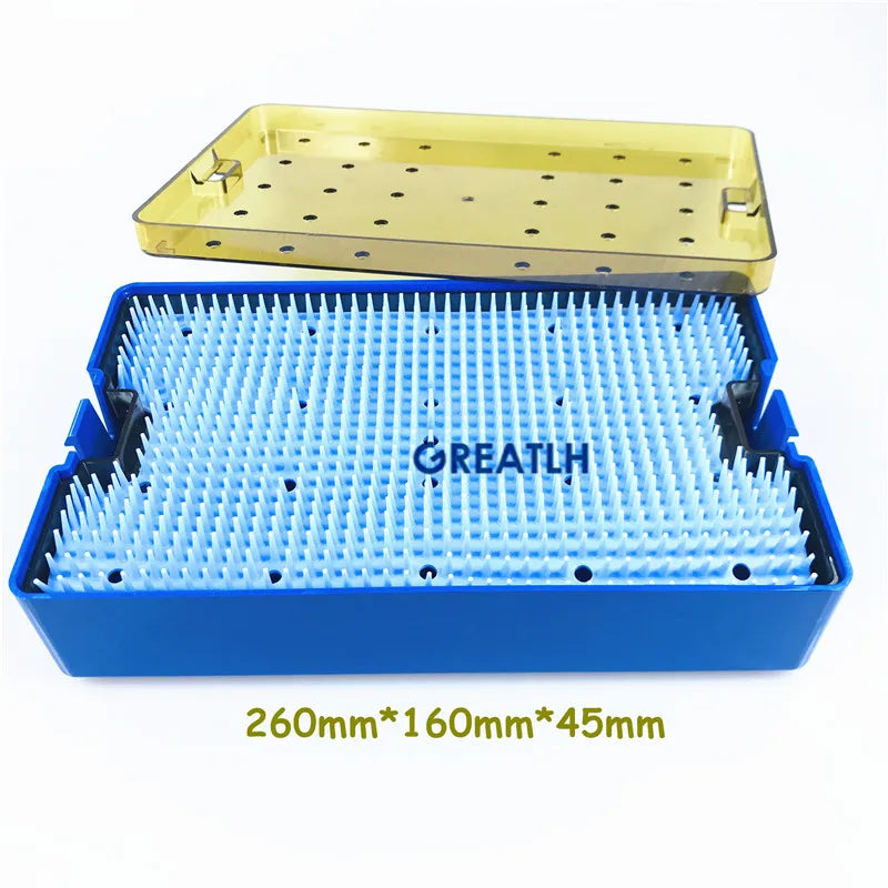 Autoclavable Sterilization Tray - Disinfection Case for Ophthalmic & Dental Instrument Sterilizing