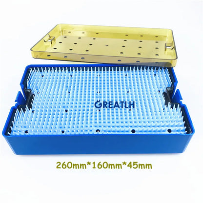 Autoclavable Sterilization Tray - Disinfection Case for Ophthalmic & Dental Instrument Sterilizing