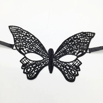 Sexy Lace Eye Mask for Women — Venetian Masquerade, Halloween & Carnival Half-Face Cosplay Party Mask