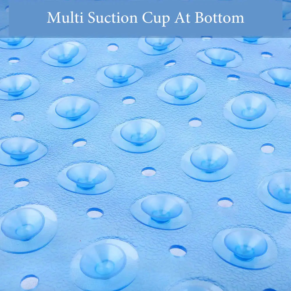 Large Cartoon PVC Bath Mat – Anti-Slip Shower & Bathtub Mat with Suction Cups, Soft Massage Pad for Kids & Elderly