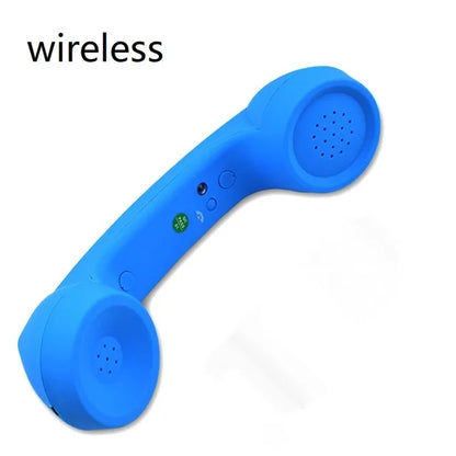 Wireless Retro Bluetooth Handset Phone – Vintage Style Receiver for Smartphones, Tablets & Laptops