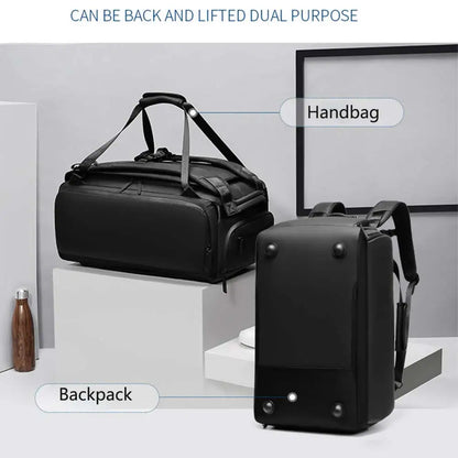 Men’s Sport Gym Bag – Multi-Functional Travel, Fitness & Outdoor Duffle with Dry/Wet Compartments