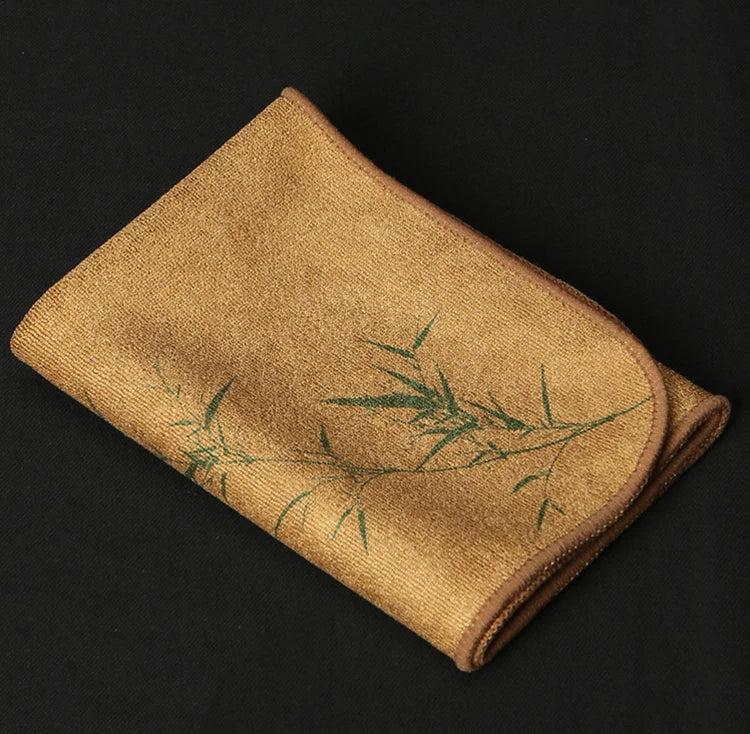 Absorbent Cotton Tea Towel – Thickened Household Kitchen Cleaning Cloth for Dishes & Table