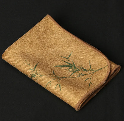 Absorbent Cotton Tea Towel – Thickened Household Kitchen Cleaning Cloth for Dishes & Table